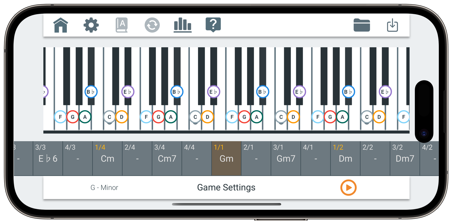 Pianolytics piano view